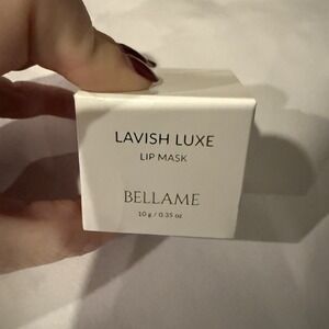 Bellame Lavish Luxe Lip Mask Lip Treatment Hydration Spa 10g .35oz NEW